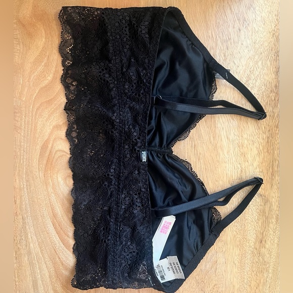 PINK lace bralette (3) - Picture 4 of 7